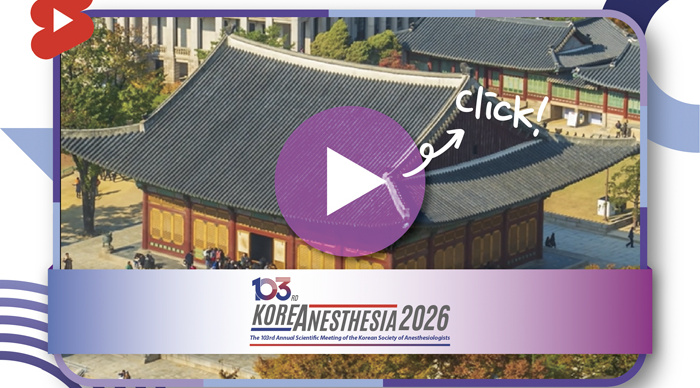 Watch KoreAnesthesia 2026 Featured Speakers video